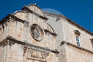 Church of St. Spasa located at Stradun street in the old town of Dubrovnik photo