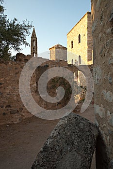 The Church of St. Spyridon in Old Kardamili