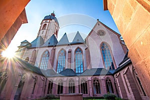 The Church of St. Stephan in Mainz, Germany