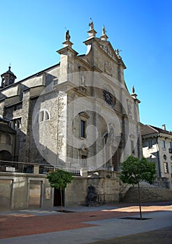 Church St.Stephen of Bellinzona, Ticino, Switzerland. photo