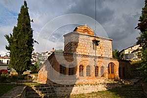 The church of St.Stephen in Kastoria ,Greece