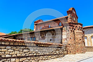 Church of St. Stephen in old town of Nessebar, Bulgaria. UNESCO World Heritage Site