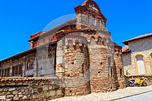 Church of St. Stephen in old town of Nessebar, Bulgaria. UNESCO World Heritage Site