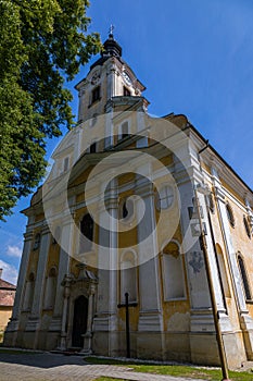 Kostel sv. Štěpána v obci Jablonica