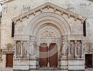 Church of St Trophime Arles Provence France photo