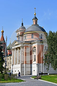 The church of St. Varvara. Street Varvarka. Moscow, Russia