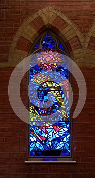 Church stained glass window