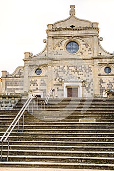 Church stairs Abbazia di Praglia Praglia Abbey - Padua - Eugan