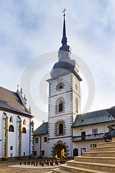 Church in Stary Sacz, Poland photo