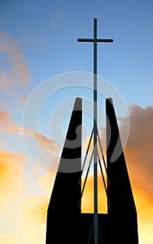 Church Steeple and Faith photo