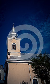 Church steeple in Sighetu Marmatiei