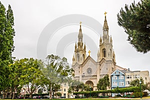 Church of Sts.Peter and Paul in San Francisco