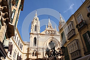 Church and Surroundings ( Malaga,Spain )