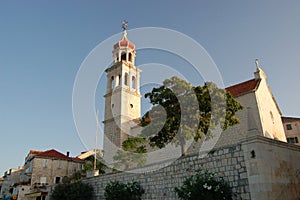 Church in Sutivan on island of Brac - Croatia