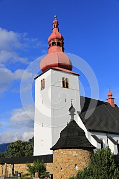 Church of Sv. Ladislav in Liptovske Matiasovce in Slovakia