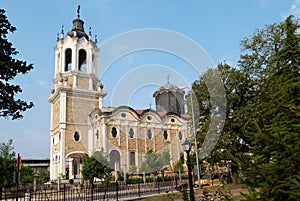 The church in Svishtov, Bulgaria