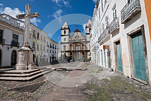 Church of SÃÂ£o Francisco in Pelourinho Salvador Bahia Brazil