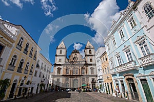 Church of SÃÂ£o Francisco in Pelourinho Salvador Bahia Brazil