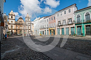 Church of SÃÂ£o Francisco in Pelourinho Salvador Bahia Brazil