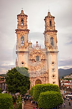 Church of Taxco, Guerrero. Mexico. Outside.