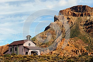 Church in Teide National Park, Tenerife. photo