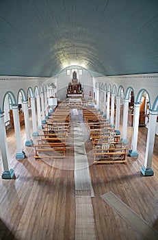 Church of Tenaun, Chiloe Island, Chile photo