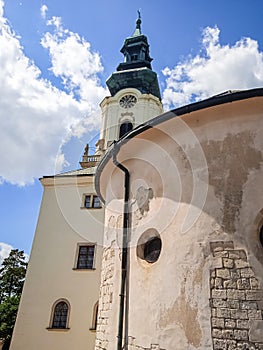 Church on the territory of Nitra castle