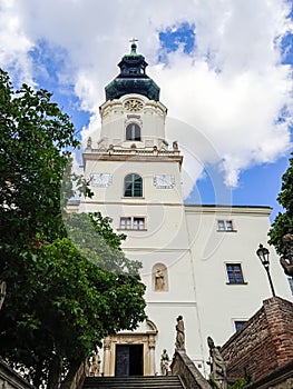 Church on the territory of Nitra castle