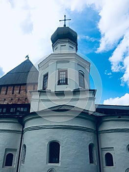 Church on the territory of the Novgorod Kremlin, not operating, Veliky Novgorod