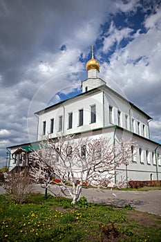 The church in the theophany old golutvinsky man monastery