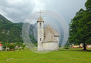 The church of Thethi Albania