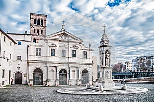 Church of the Tiberina Island Rome