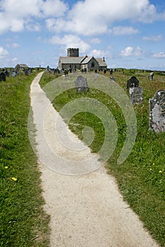 A Church in Tintagel, Cornwall