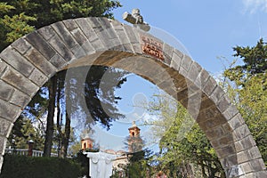 Church of Tlalpujahua in michoacan, mexico I