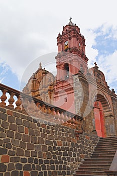 Church of Tlalpujahua in michoacan, mexico VIII