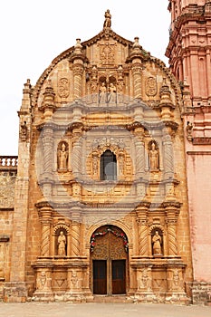 Church of Tlalpujahua in michoacan, mexico XIX