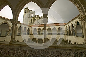 Church at Tomar, Templar Castle and the Convent of the Knights of Christ, founded by Gualdim Pais in 1160 AD, is a Unesco World He