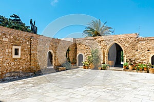 Church of Toplou Monastery. Crete