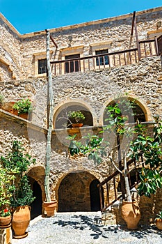 Church of Toplou Monastery. Crete