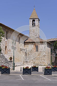 Church of Tourrettes-sur-Loup in France photo
