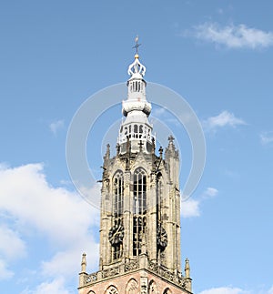 Church tower in Amersfoort. Netherlands