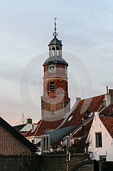 Church tower of Buren, The Netherlands photo
