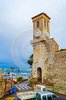 Church tower of Cannes French Riviera photo