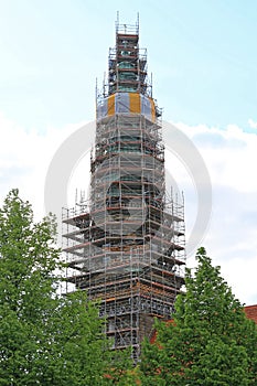 Church Tower Construction