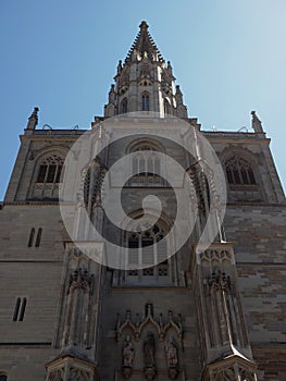 Church Tower in Konstanz in Baden Wuertemberg, Germany