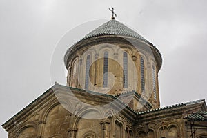 Church tower of orthodox Gelati Monastery