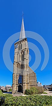 Church tower of the Oude Kerk in Nieuwerkerk aan den IJssel Zuid Holland photo