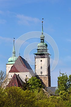 church tower of St. James,Jihlava, Czech Republic