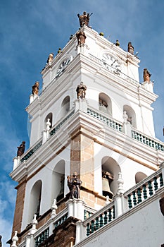 Church Tower in Sucre, Bolivia