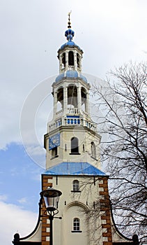 Church tower in Uithuizermeden.